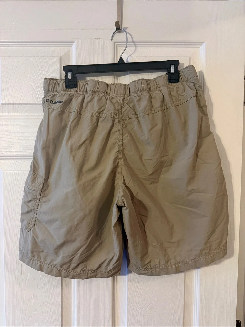 Columbia Men's Tan Hybrid Quick-Dry Cargo Shorts